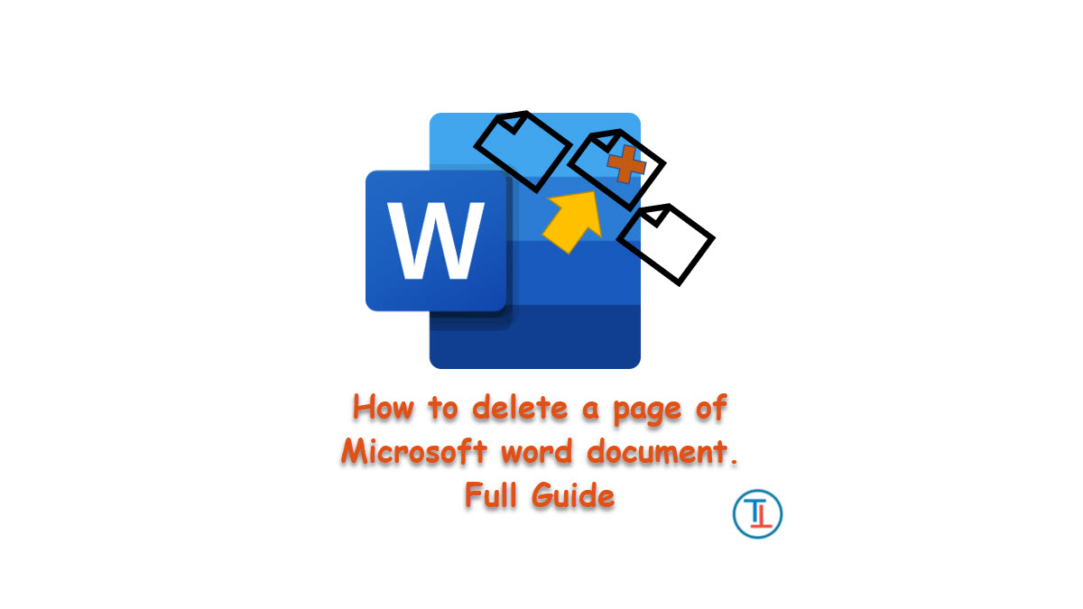 Easily delete a page of Microsoft word document? Full guide
